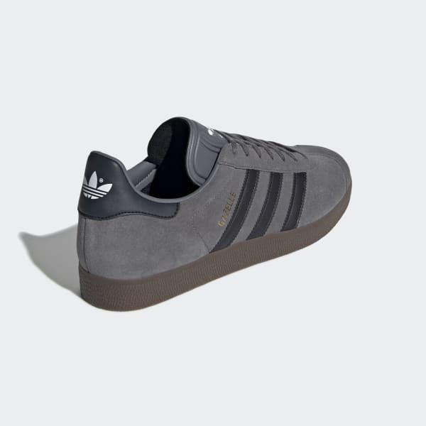 grey adidas gazelle size 4