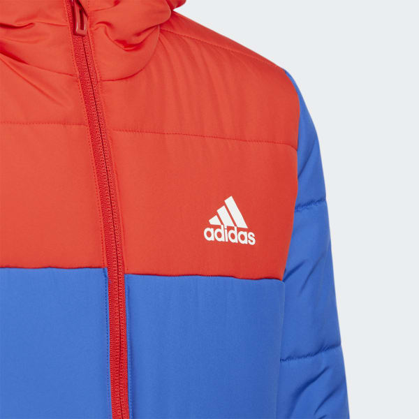 Blau Padded Winterjacke
