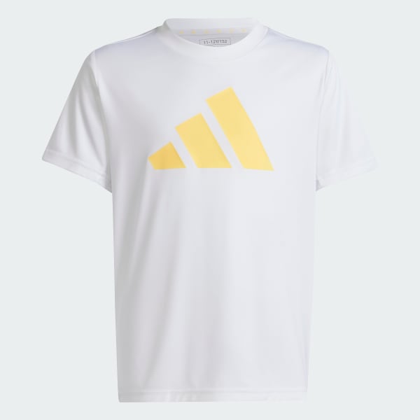 Blanco Playera Train Essentials AEROREADY Logo Ajuste Clásico