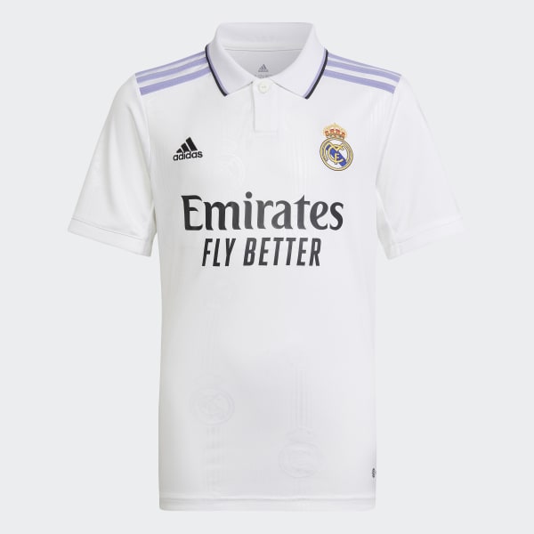 White Real Madrid 22/23 Home Jersey