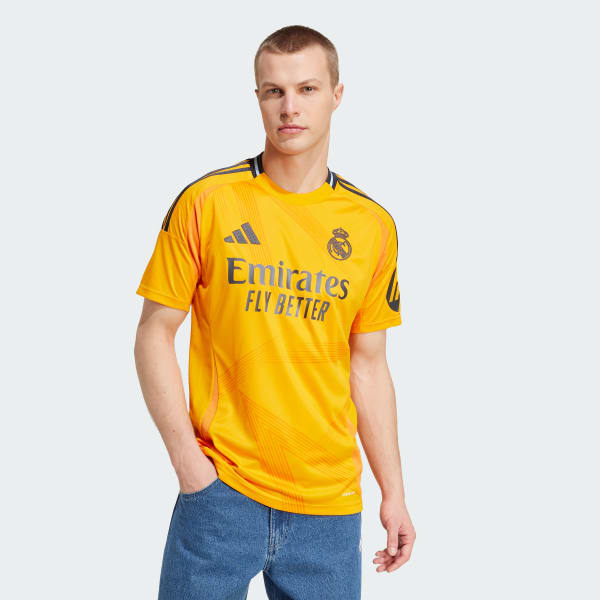 Pomarańczowy Koszulka Real Madrid 24/25 Away