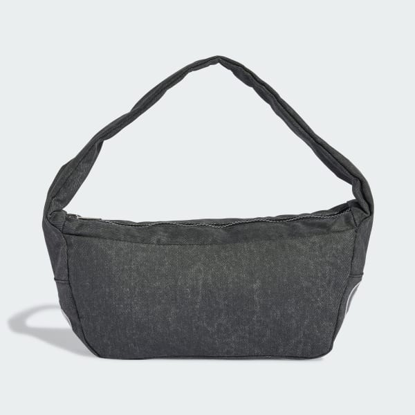 Noir PETIT SAC BANDOULIÈRE EFFET DÉLAVÉ