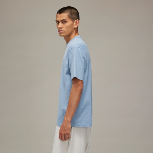 Blue Y-3 Regular Short Sleeve Tee