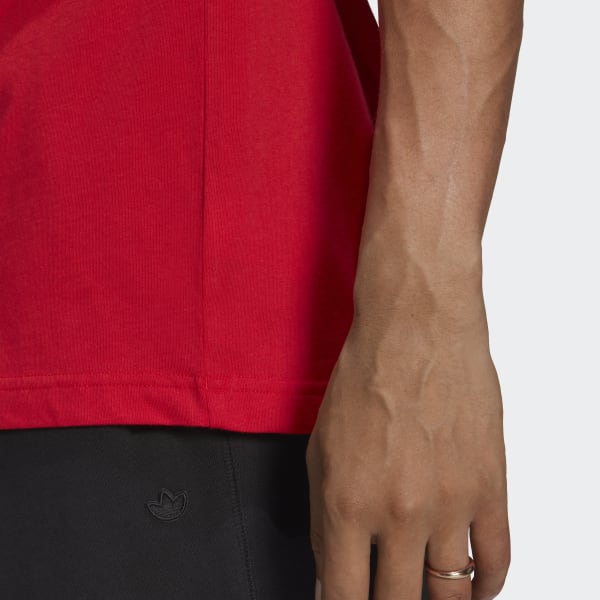 Czerwony Trefoil Essentials Tee