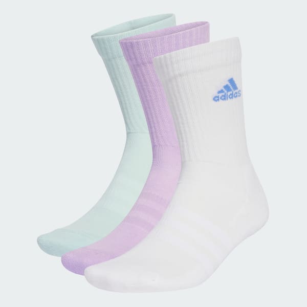 fialová Ponožky Cushioned Crew (3 páry)