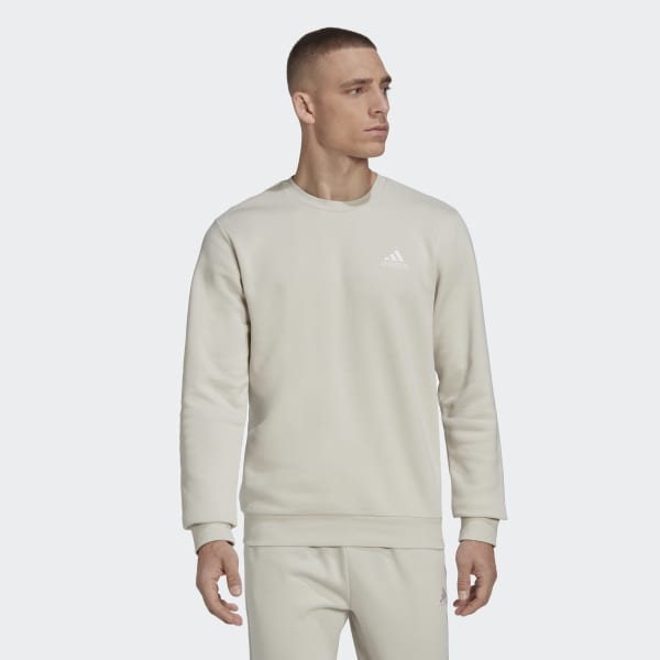 Beige adidas hot sale sweatshirt