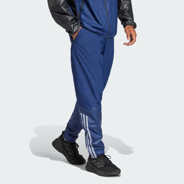 ブルー ウィンドパンツ