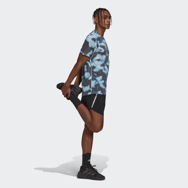 Πολλαπλά-Χρώματα Run Icons 3-Bar Allover Print Tee ZQ684