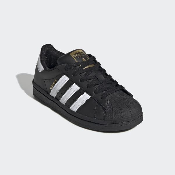Negro Zapatillas Superstar (UNISEX)