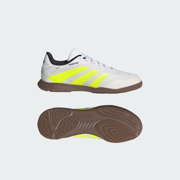White Predator League Indoor Boots Kids