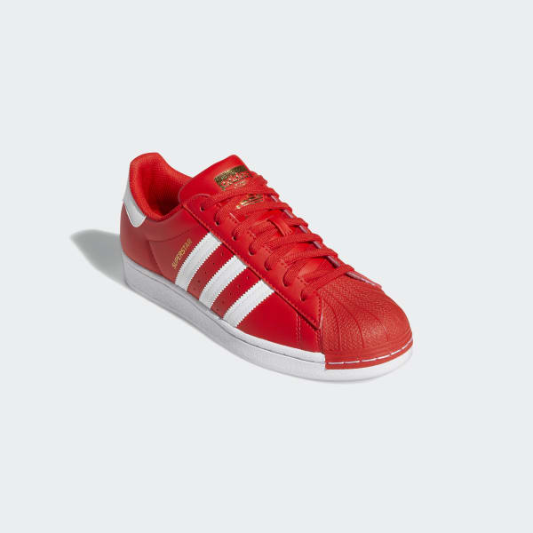 Black and red shell toe outlet adidas