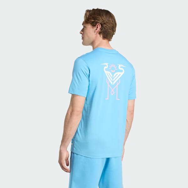 Blu T-shirt Travel adidas Originals Inter Miami CF
