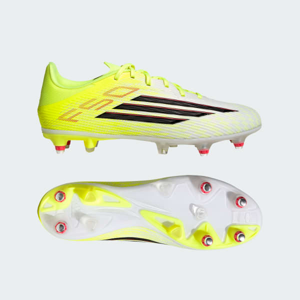 Geel F50 LEAGUE Soft Ground Voetbalschoenen