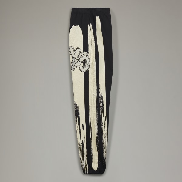 Black Y-3 Logo French Terry Pants