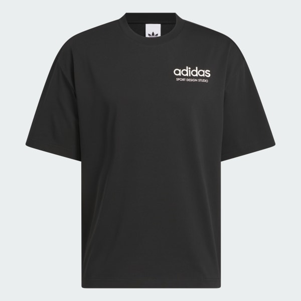 Negro Remera adidas Sport Design GFX