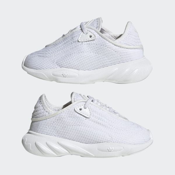 White Adifom SLTN Shoes