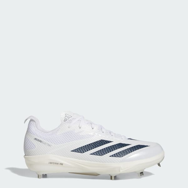 adidas Adizero Electric 2.0 baseball Cleats - White | Free