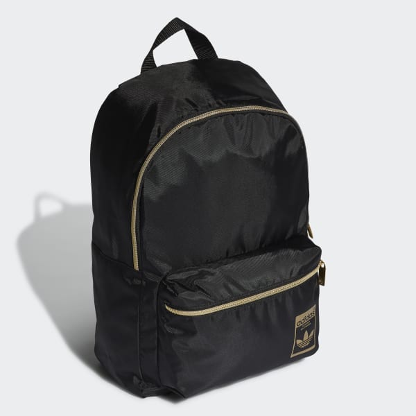 adidas originals sport backpack black gold
