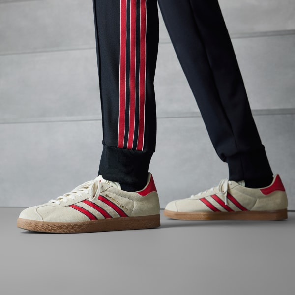 Vit Gazelle Manchester United Terrace Icons Skor