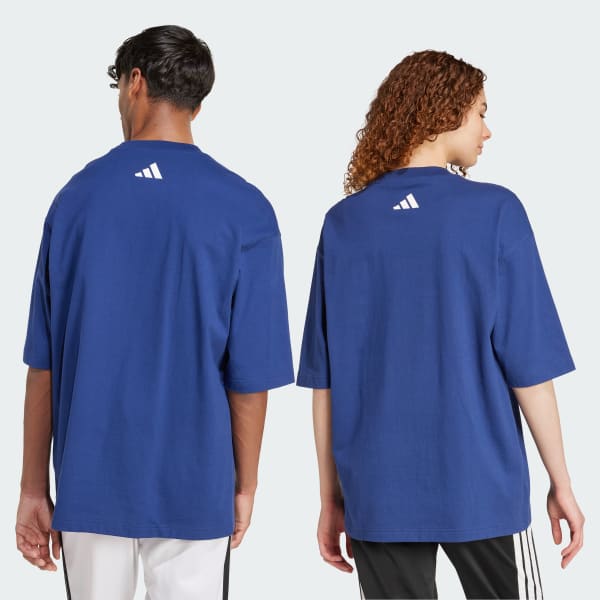 Azul Playera Graphic Emerging Harmony