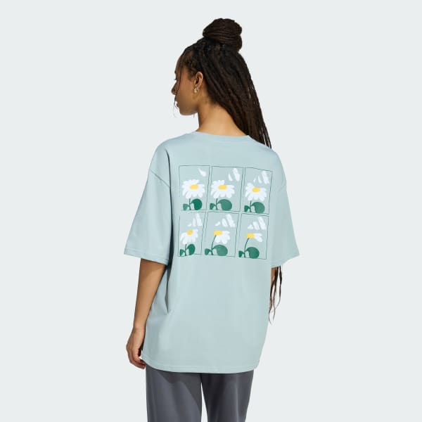 vert T-SHIRT GRAPHIQUE OVERSIZE SOFT SIDE