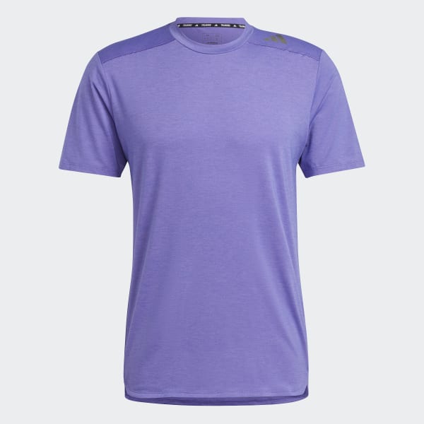Fioletowy Designed for Training AEROREADY HIIT Colour-Shift Training Tee
