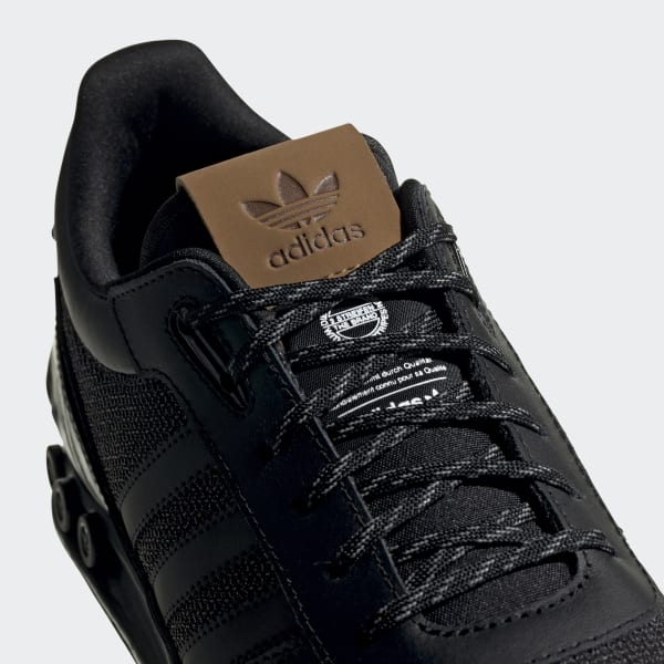 adidas la trainer black leather