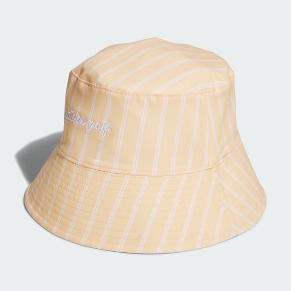 White REVERSIBLE BUCKET HAT