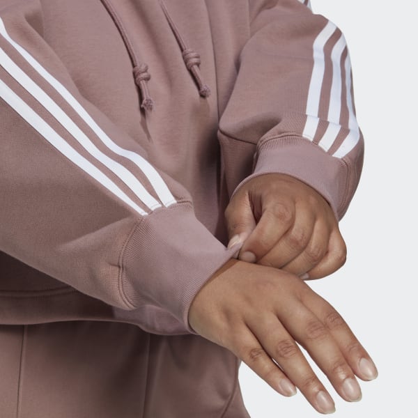 Adidas tech hoodie purple sales