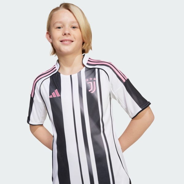 football shirt thuisshirt juventus adidas Juventus 25/26 Thuisshirt Kids Wit adidas Officiële Shop