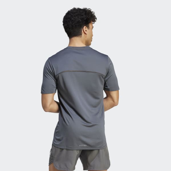 Gris T-shirt de training HIIT Designed 4 Training HEAT.RDY