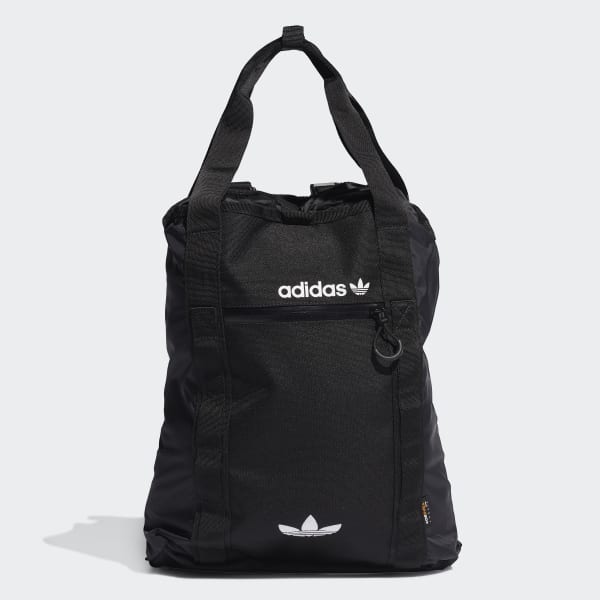 Black adidas Adventure CORDURA Cinch Tote Bag 13975