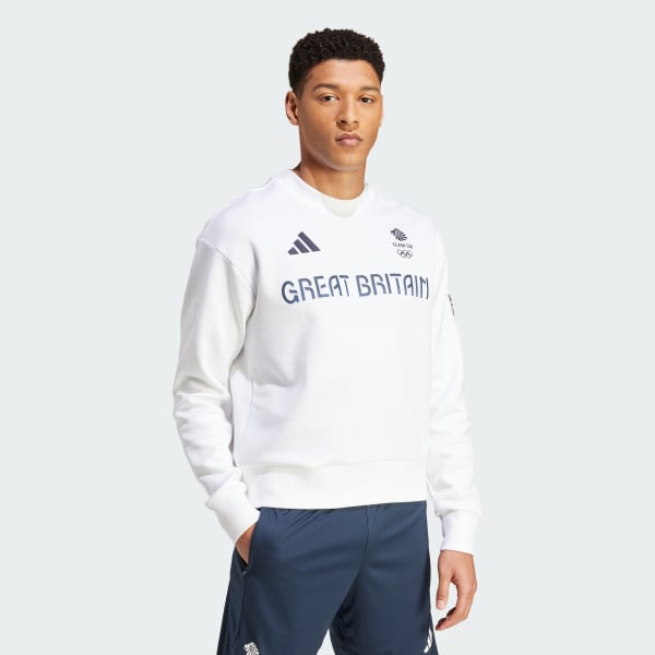 adidas Team GB Sweatshirt White adidas Ireland