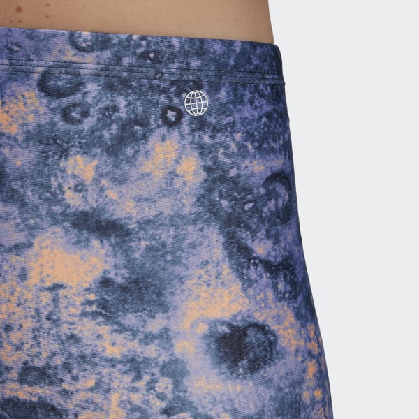 Roxo Boxers de Natação Reversíveis Melting Salt L4722