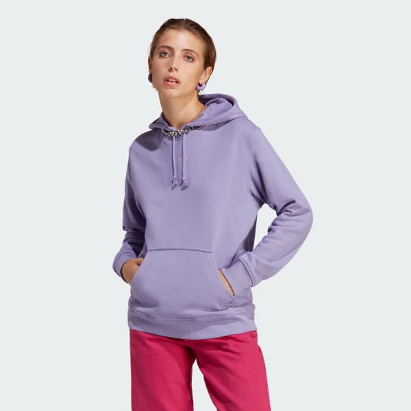 Buzo adidas lila on sale