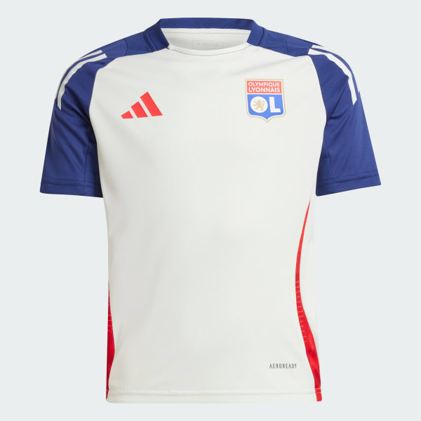 Bianco Maglia da allenamento Tiro 24 Junior Olympique Lyonnais
