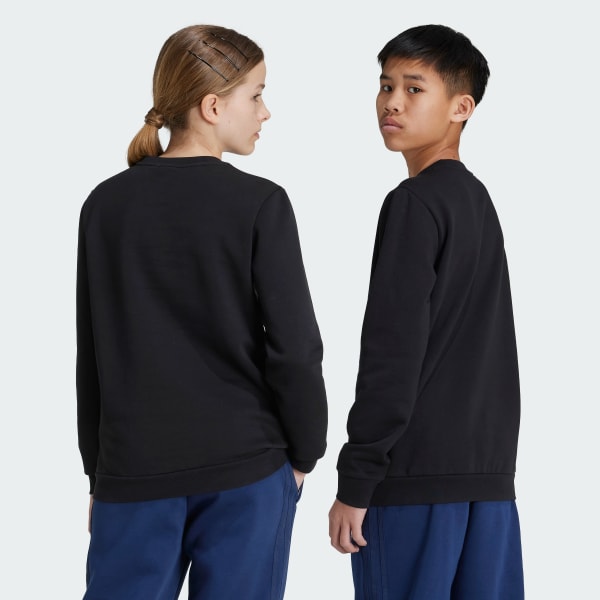 Adidas Crew Sweatshirt Kids Kids Black L