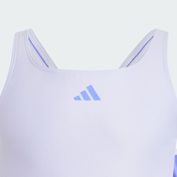 Paars 3-Stripes C-Back Badpak Kids