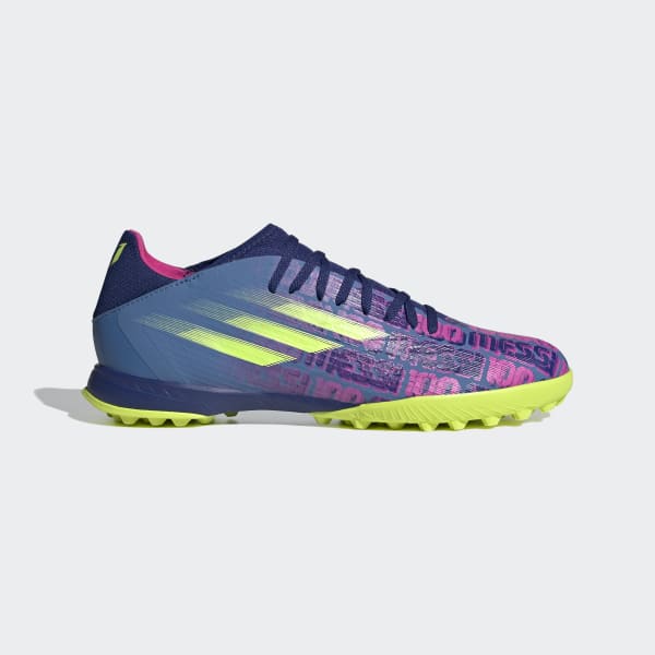 Chimpunes X Speedflow Messi.3 Pasto Sintetico Azul adidas adidas Peru