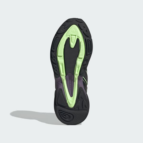 Adidas falcon black green sales