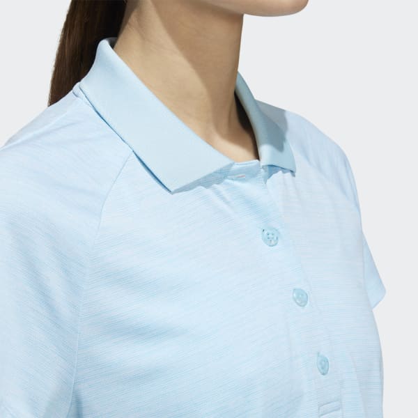 Blue Mélange Polo Shirt