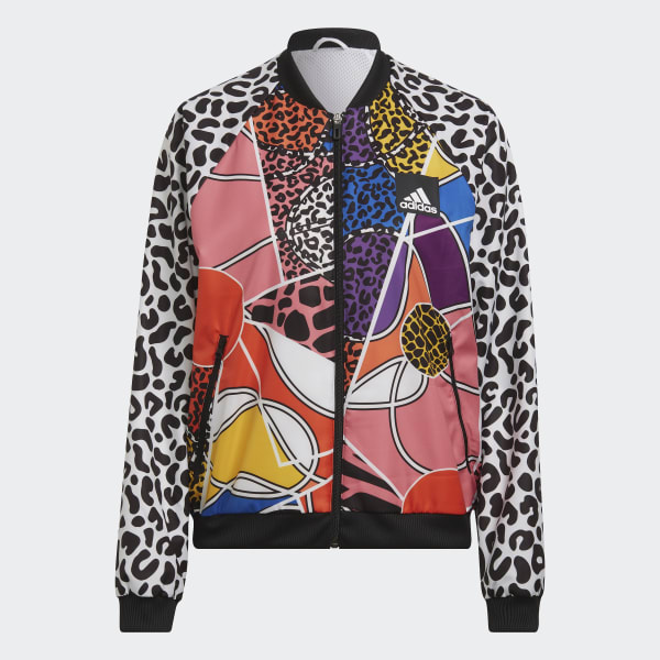 Schwarz Rich Mnisi Tennis Woven Jacket VM178