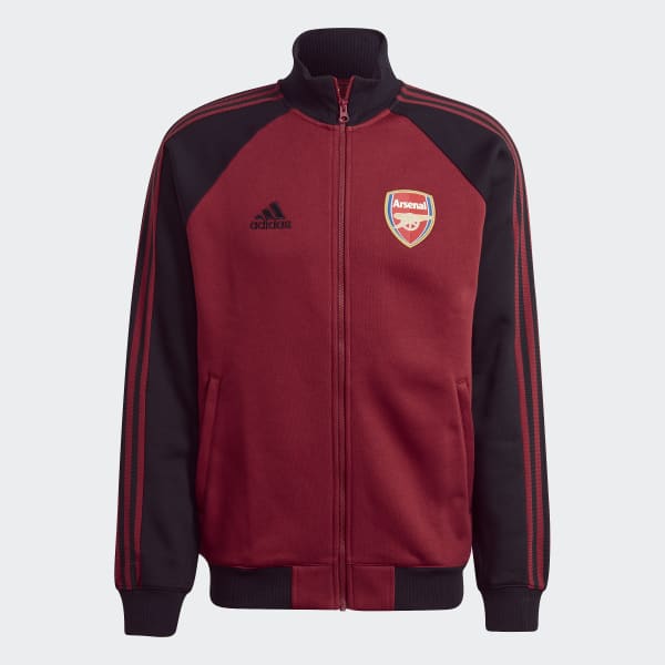 Bordowy Arsenal Tiro 21 Anthem Jacket F0134