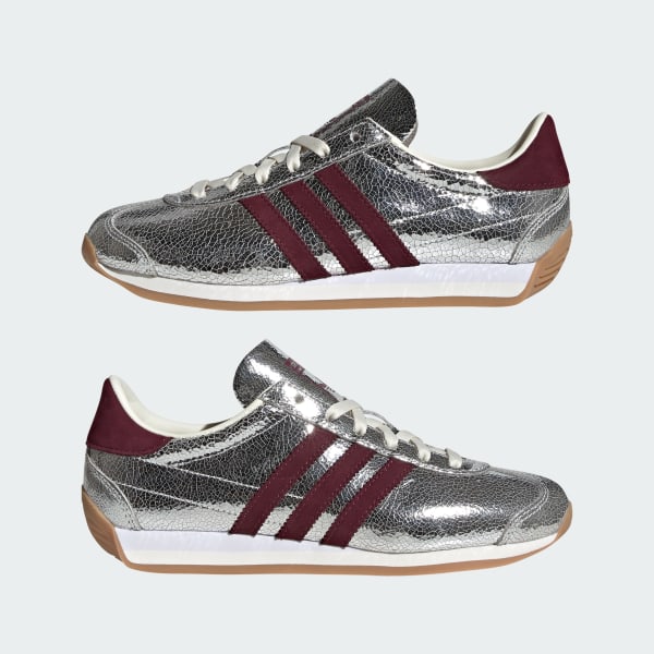 Adidas superstar silver topshop top