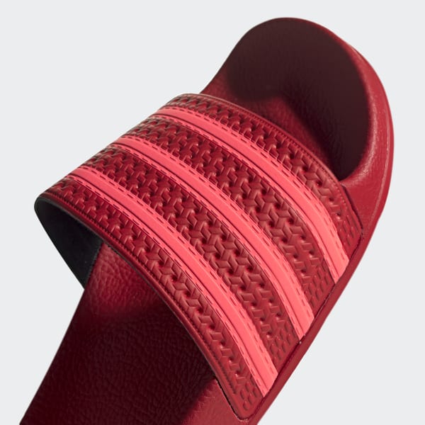adidas adilette women's red
