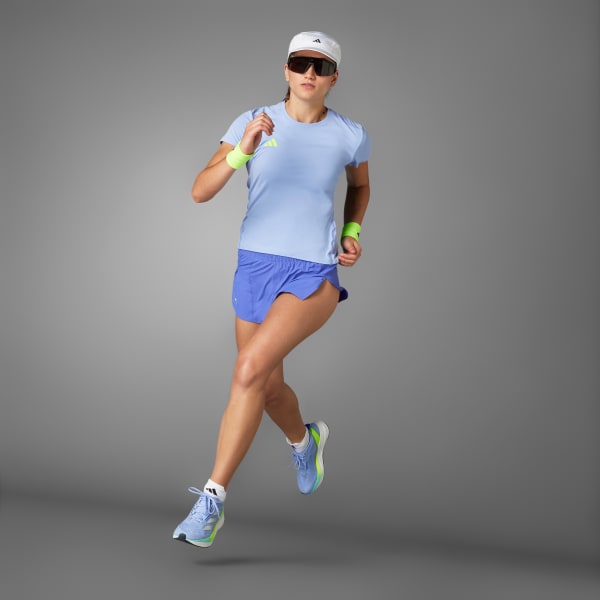 สีน้ำเงิน เสื้อวิ่ง Adizero Essentials