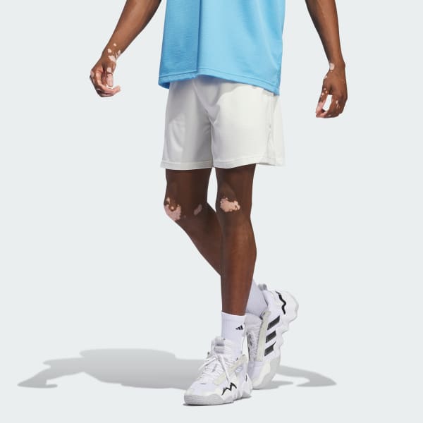 adidas Basketball Badge of Sport Shorts White adidas India