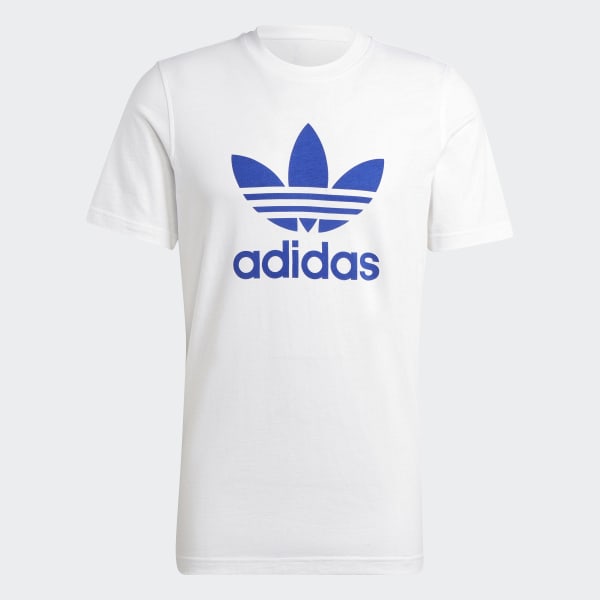 ★adidas★ Trefoil Boxy Tee White IM4513 Clothing - Adicolor Classics Back+Front Trefoil Boxy Tee