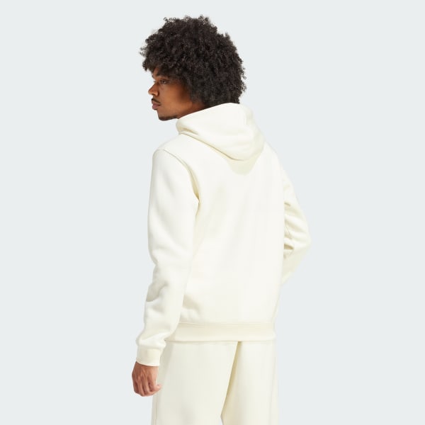 adidas Trefoil Essentials Hoodie - Beige | Men's Lifestyle | adidas US