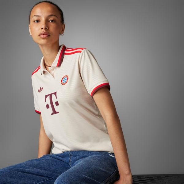 Beige FC Bayern München 24/25 Derde Shirt